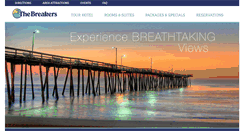 Desktop Screenshot of breakersresort.com